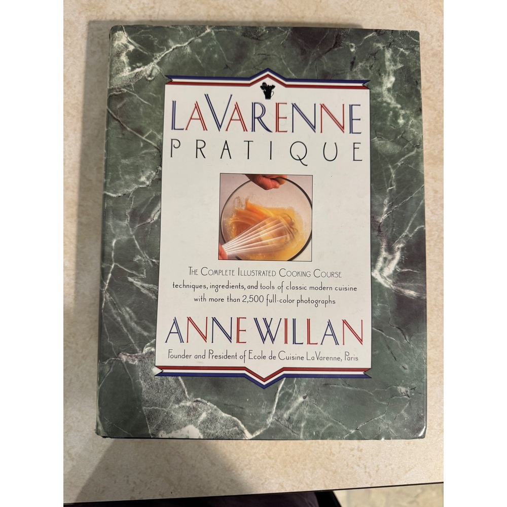 La Varenne Pratique Anne Willan Hardcover Cookbook Illustrated Cooking Course